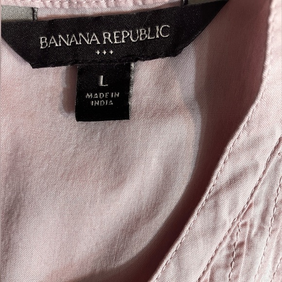 Banana Republic Pintuck sleeveless top wmns sz Lg - Picture 5 of 5
